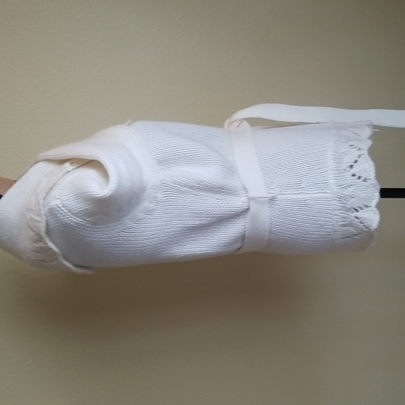 PECK & PECK CARDIGAN INWINTER WHITE WITH BELT - Picture 6 of 8